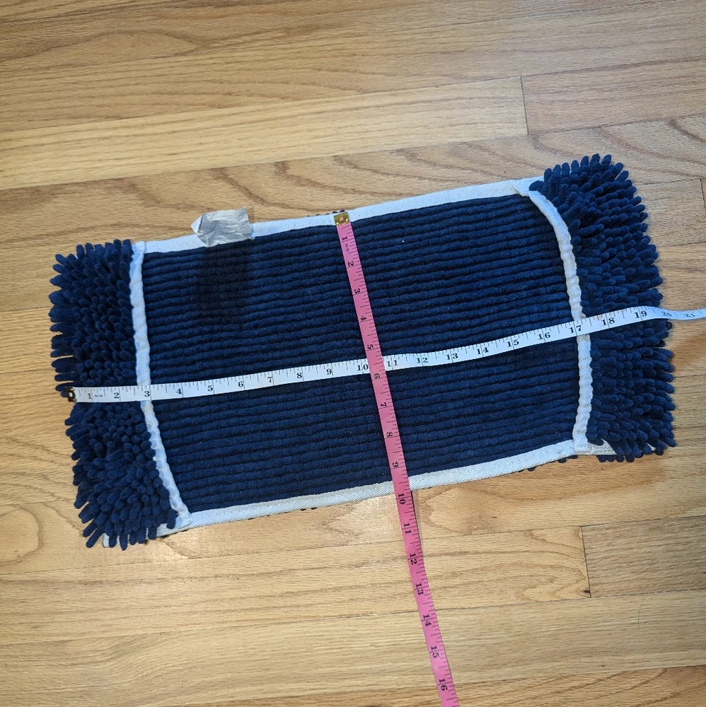 Navy Muddy Buddy Dog Mop Towel Mat Original
